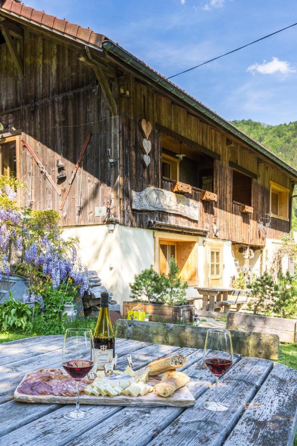 Chalet D'En O Les Clefs Exterior foto